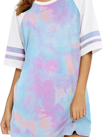 Women's Cotton Sleeveless Sleepshirt Loose Comfortable Sleepwear